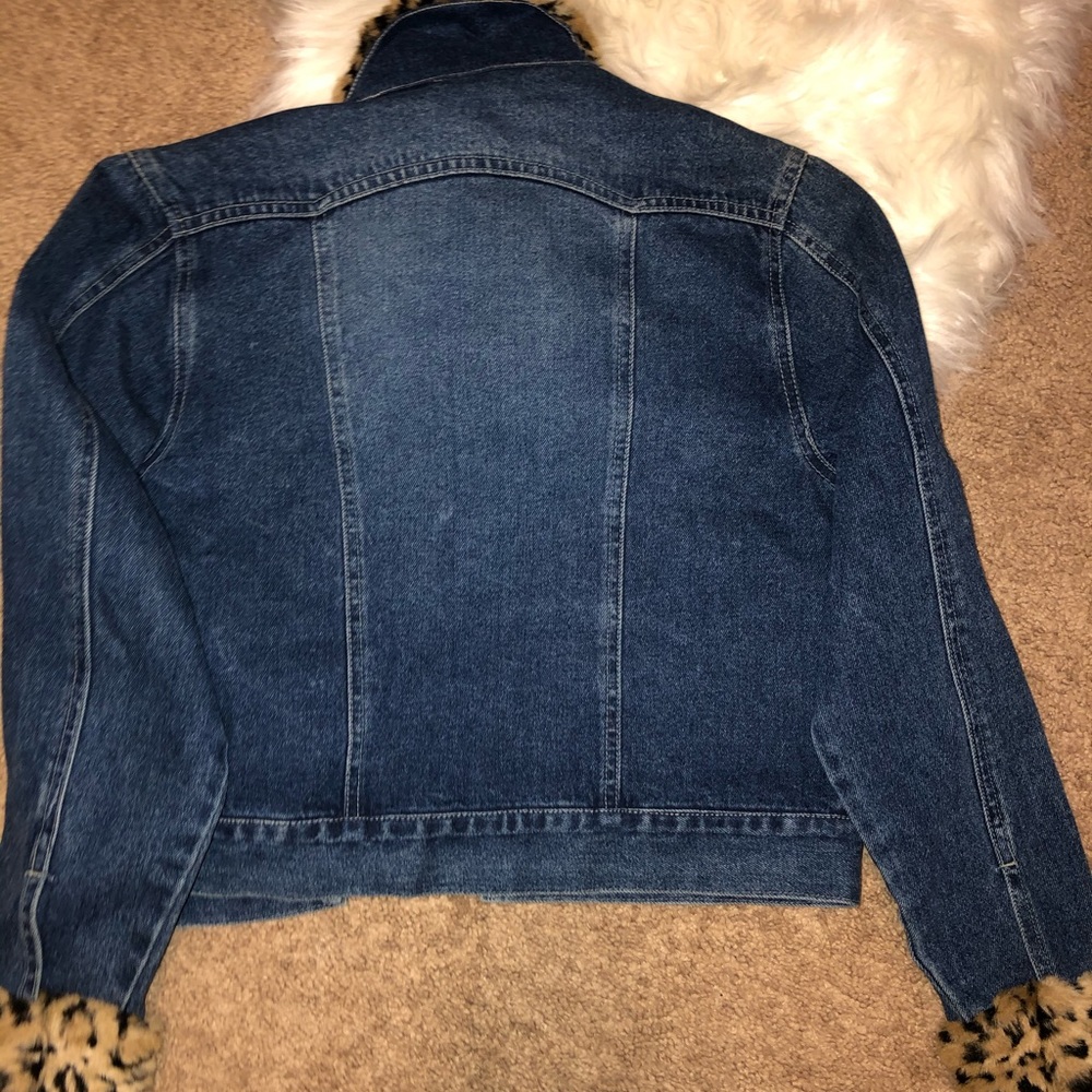 Leopard Denim Jacket - Picture 8 of 8